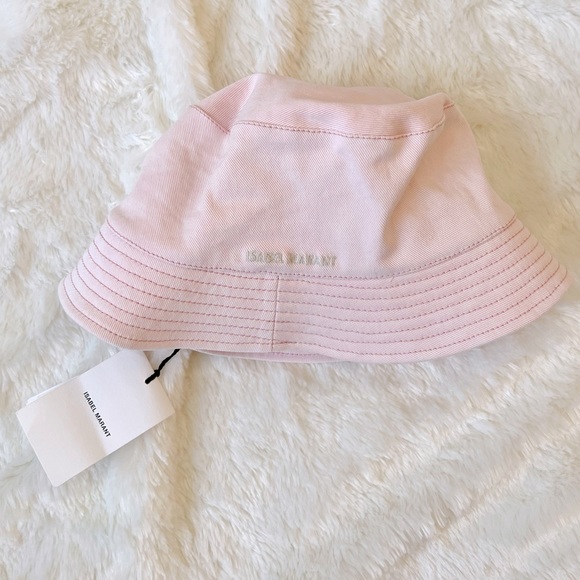 NET Isabel Marant Haley Bucket Hat Light Pink - Picture 3 of 10